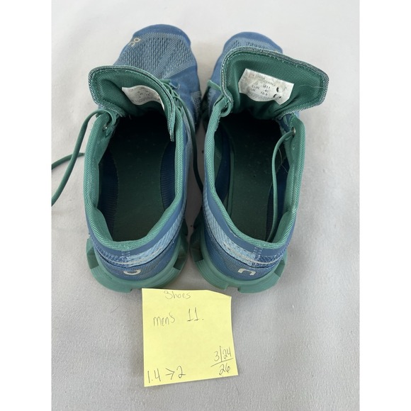 On cloud X 2.0 Training shoe east fit storm Tie Blue Running Nordstrom men 11 - Picture 11 of 11